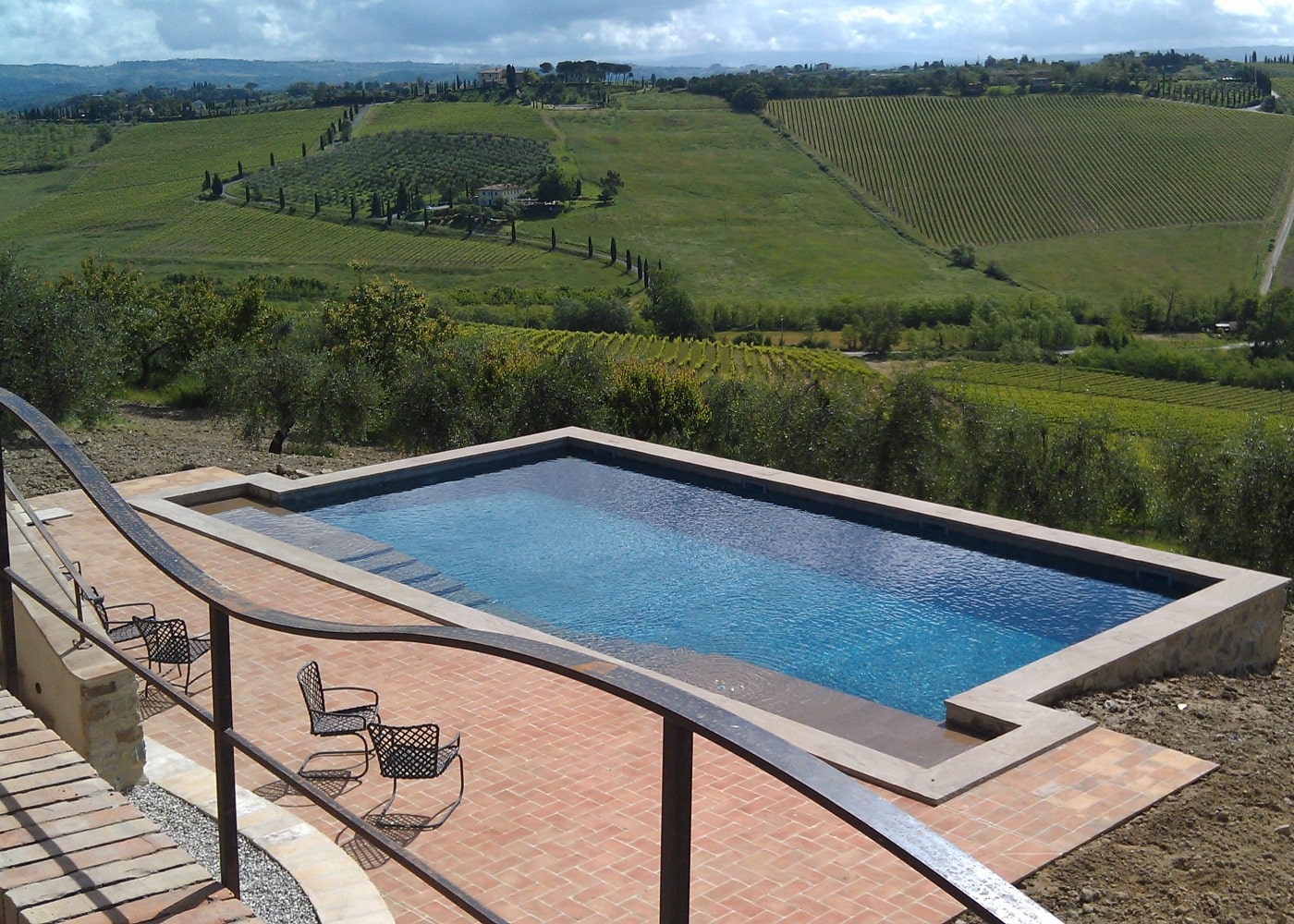 Design Pool in Tuscany by Gardenpool